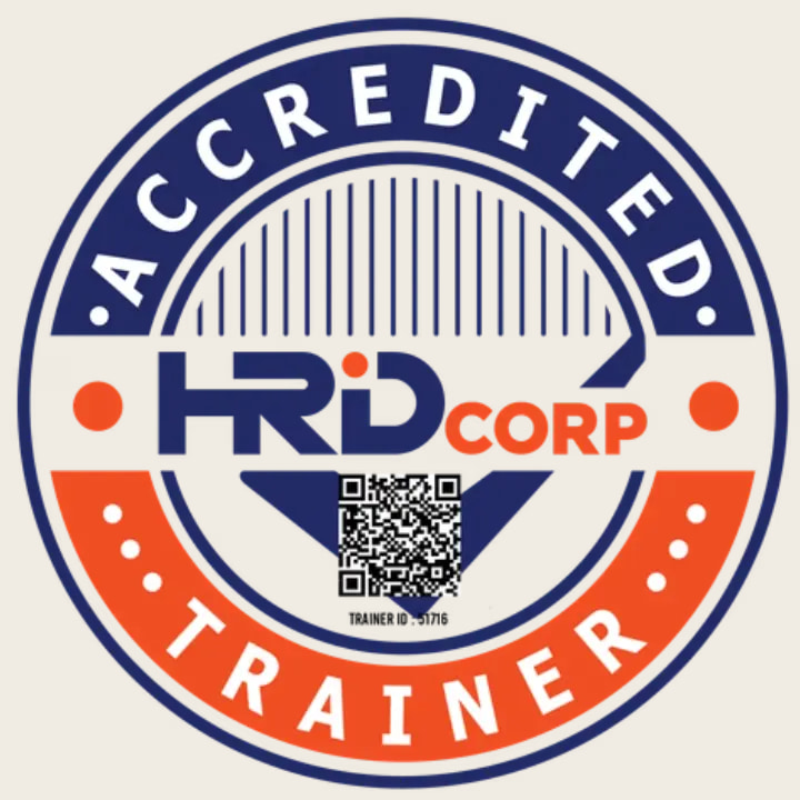 HRD Corp Accredited Trainer badge